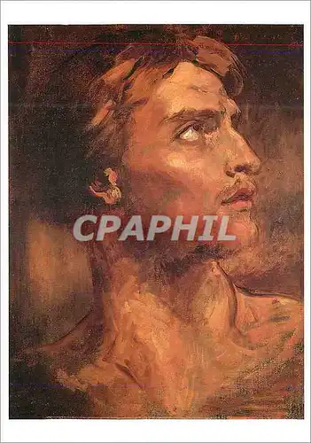 Cartes postales moderne Theodore chasseriau 1819 1856 etude du gaulois a la francisque la defence des gaules 1853 1855s