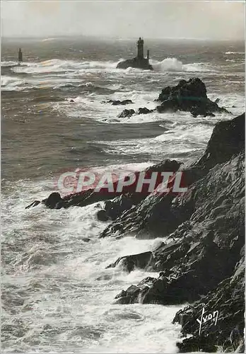 Cartes postales moderne Pointe du raz (finistere) le phare de la vieille