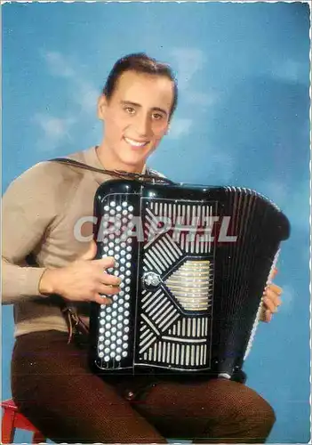 Cartes postales moderne Homme Accordeon