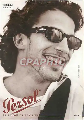 Cartes postales moderne Persol La vision cristalline Luxotica Group