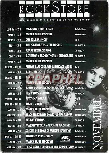 Cartes postales moderne Rock store Montpellier Rue de Verdun