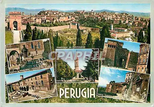 Cartes postales moderne Perugia