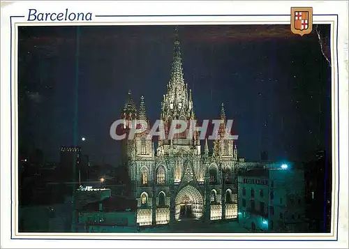 Cartes postales moderne Barcelona cathedrale