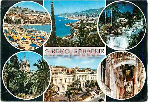 Cartes postales moderne S Remo souvenir