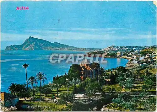 Cartes postales moderne Altea (alicante) vue prise de la oha