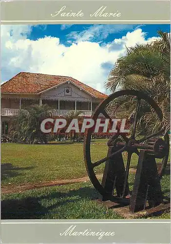 Cartes postales moderne La martinique sainte marie le musee du rhume st james