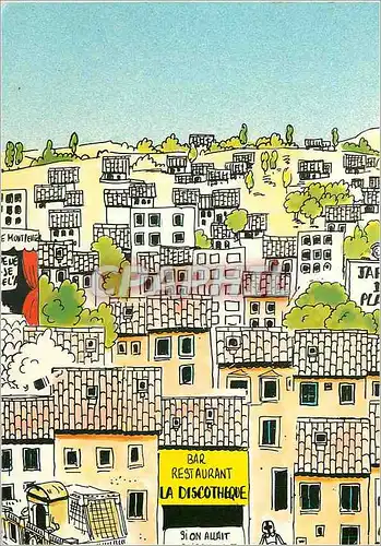 Cartes postales moderne Bar restaurant la discotheque