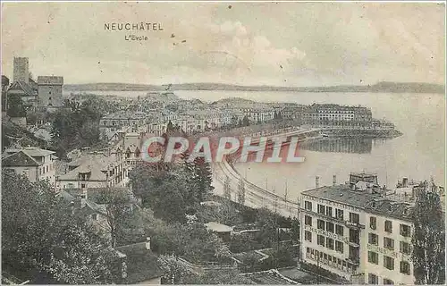 Cartes postales Neuchatel l'evole