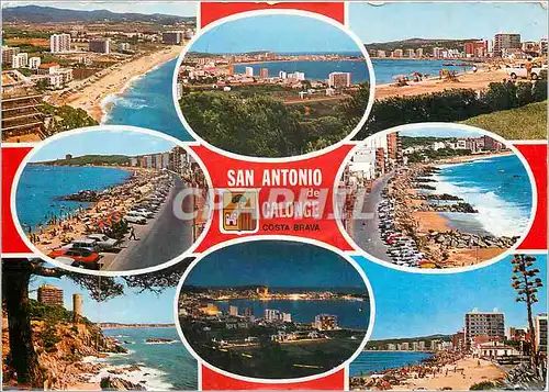 Cartes postales moderne San antonio de calonges costa brava