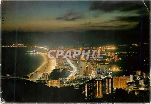 Cartes postales moderne Benidorm (espana) vue nocturne