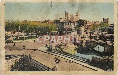 Cartes postales Narbonne (Aude) les trois ponts entree de la ville