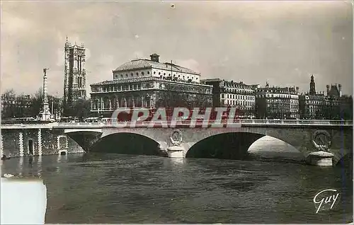 Moderne Karte Paris et ses merveilles le pont au change