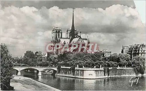 Moderne Karte Paris et ses merveilles la pointe est de l'ile de la cite