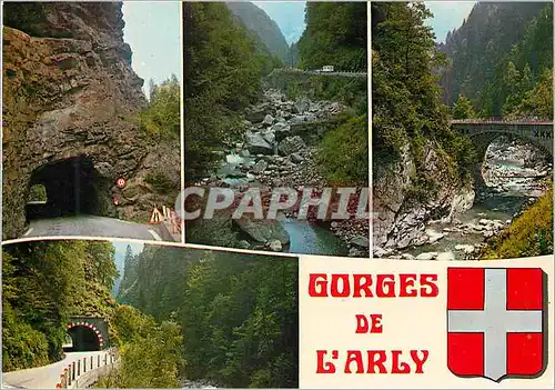 Moderne Karte Paysages de savoie les gorges de l'arly