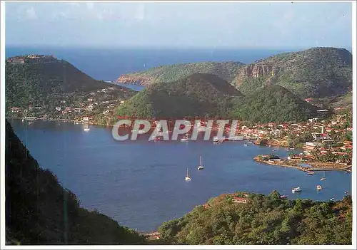 Cartes postales moderne Couleurs de la guadeloupe baie de terre de haut