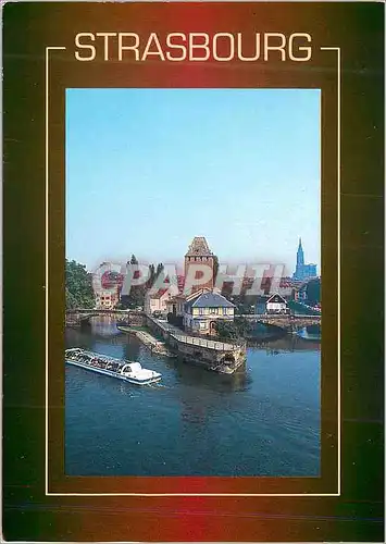 Cartes postales moderne Strasbourg (Alsace) les ponts couvert