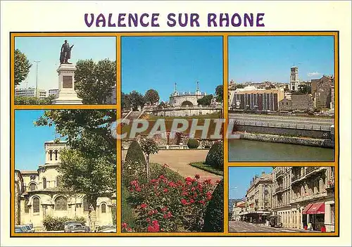 Cartes postales moderne Valence sur rhone (Drome)