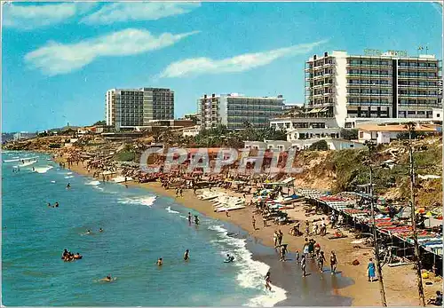 Cartes postales moderne Costa del sol torremolinos benalmadena vue partielle et la plage