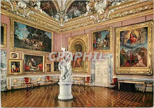 Moderne Karte Firenze palais pitti galerie palatine salle du giove