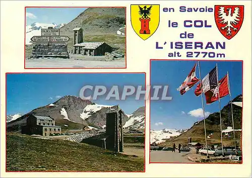 Cartes postales moderne En savoie le col de l'iseran alt 2770 m