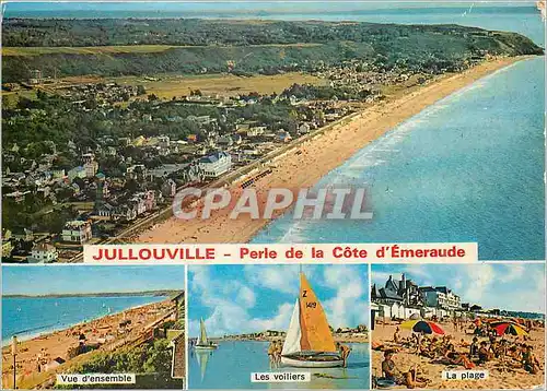 Cartes postales moderne Jullouville (Manche) perle de la cote d'emeraude