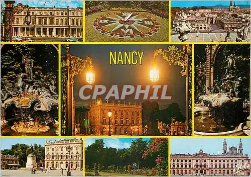 Moderne Karte Nancy (Meurthe et moselle) le palais du gouvernement