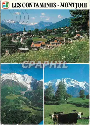 Cartes postales moderne Au pays du mont blanc (Haut savoie)