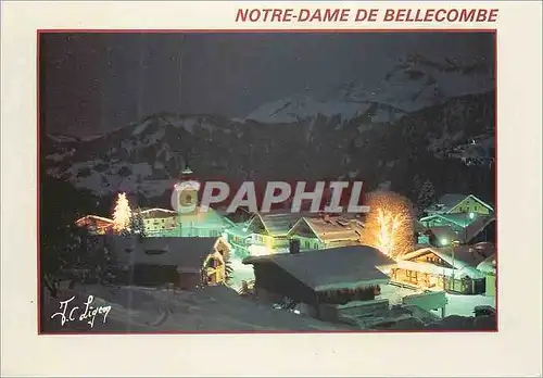 Cartes postales moderne N D de bellecombe (savoie france)