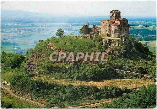 Cartes postales moderne St Romain le Puy (Loire) eglise prieurale (10e et 11e s)