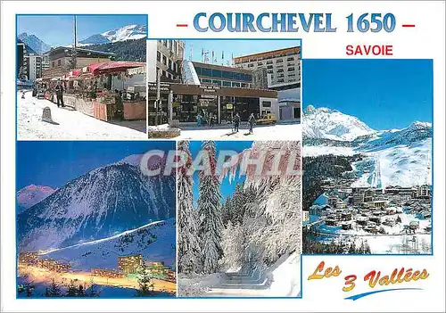 Moderne Karte Dans les 3 vallee courchevel Savoie