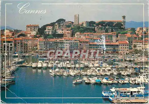 Cartes postales moderne La cote d'aeur inoubliable cannes Bateaux