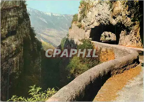 Cartes postales moderne Les alpes touristiques le vercors route des grands goulets