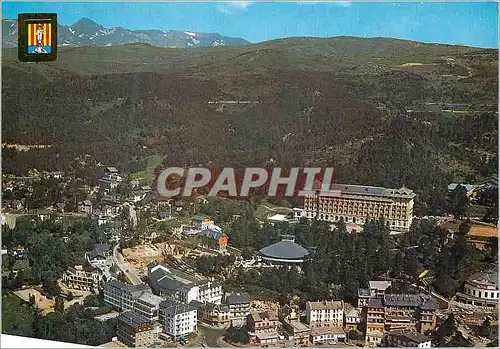Moderne Karte Lumiere et couleurs de la cerdagne font romeu alt 1800 m station d'ete et de sports