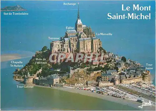 Cartes postales moderne Le Mont Saint Michel