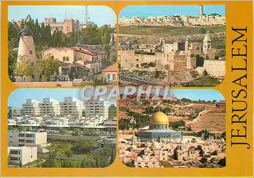 Cartes postales moderne Jerusalem yemin moshe with montefiore's windmll