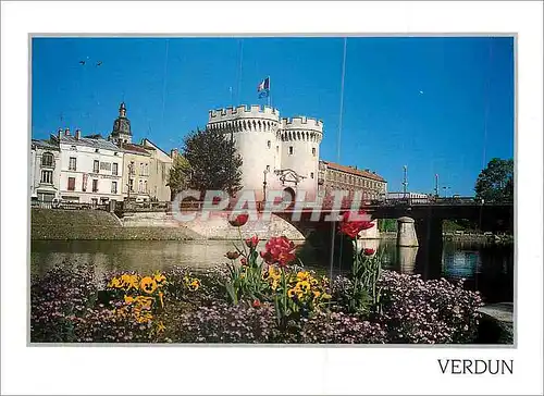 Moderne Karte Verdun (meuse) la porte chaussee