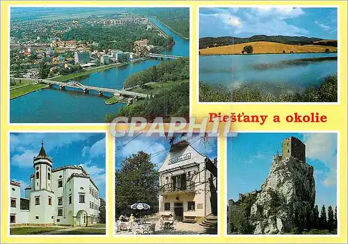 Cartes postales moderne Piestany a okolie