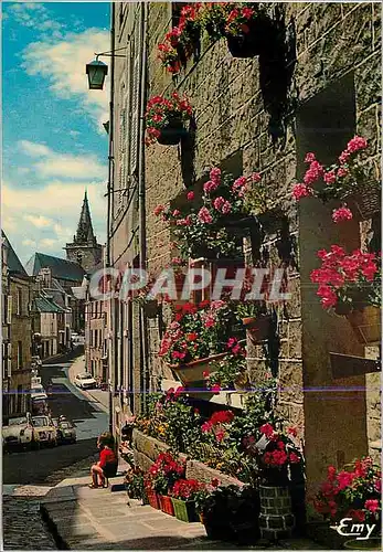 Cartes postales moderne Granville (Manche) vieille rue typique de la haute ville