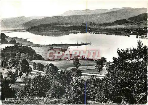 Moderne Karte Vue generale du lac de saint point vers malbuisson