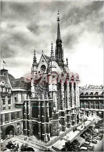 Cartes postales moderne Paris en flanant la sainte chapelle