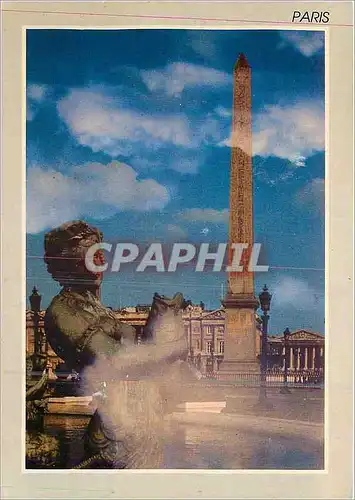 Cartes postales moderne Paris place de la concorde