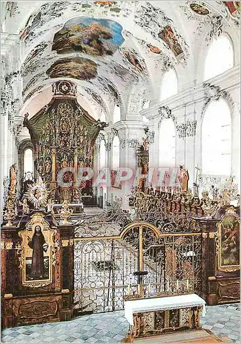 Moderne Karte Tirol stiff stams stiftskirche couvent stams dans le tyrol eglise collegiale