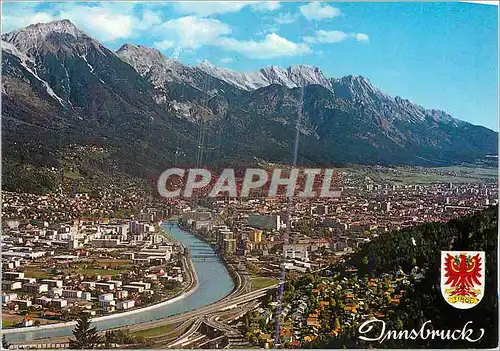 Cartes postales moderne Innsbruck nordkette mit bettelwurf