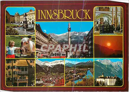 Cartes postales moderne Tirol Europa und olympiastadt innsbruck