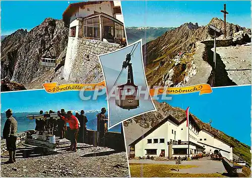 Cartes postales moderne Innsbruck Nordkettenbahn bergstation hafelekaz 2260 m u N N
