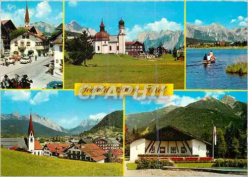 Cartes postales moderne Seefeld 1200 m Tirol schmuckkasti seekirch