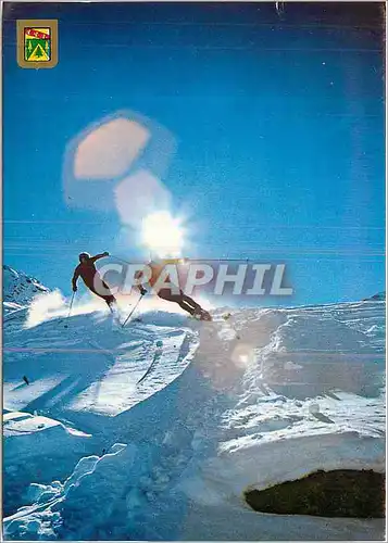 Cartes postales moderne Le Ski dans les Vosges