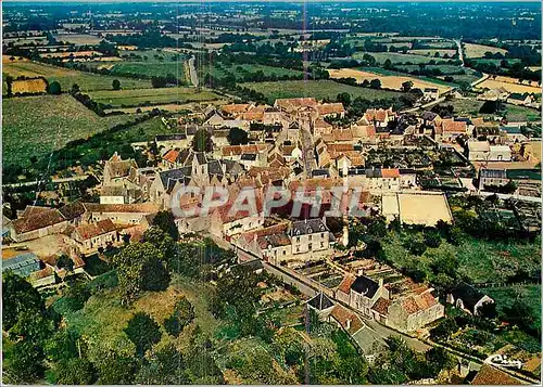 Moderne Karte Asse-le-Boisne (Sarthe) Vue generale