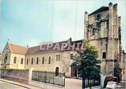 Cartes postales moderne Jouarre (S et M) La Tour (XIIe s) Nouvelle entree du monastere