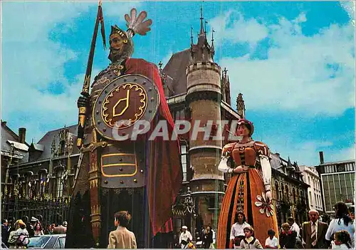 Cartes postales moderne Douai (Nord) Les Gayants Geants douaisiens dont l'origine remonte a 1530